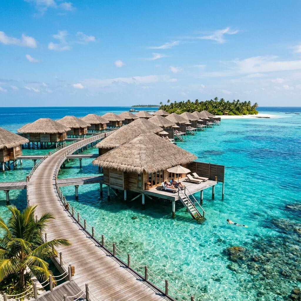 Overwater Villa at Soneva Jani, Maldives